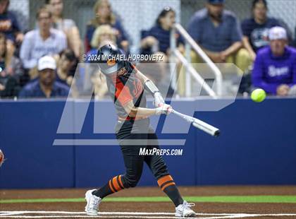 Thumbnail 2 in Sachse vs. Rockwall (UIL 6A Softball Bi-District) photogallery.