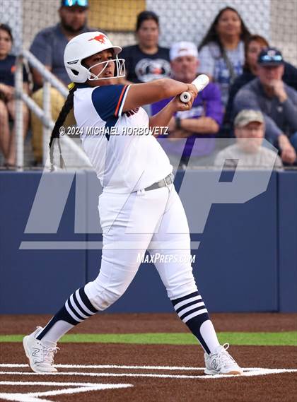 Thumbnail 1 in Sachse vs. Rockwall (UIL 6A Softball Bi-District) photogallery.