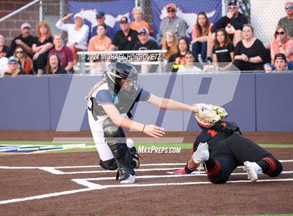 Thumbnail 2 in Sachse vs. Rockwall (UIL 6A Softball Bi-District) photogallery.