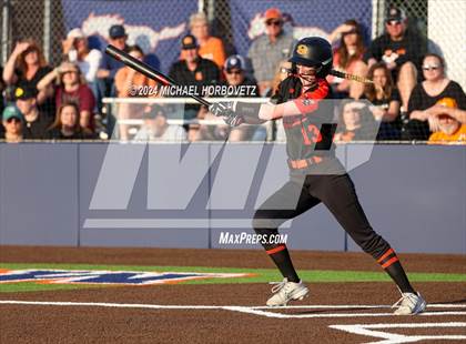 Thumbnail 3 in Sachse vs. Rockwall (UIL 6A Softball Bi-District) photogallery.