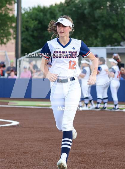 Thumbnail 2 in Sachse vs. Rockwall (UIL 6A Softball Bi-District) photogallery.