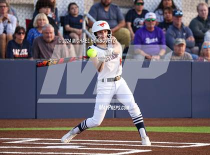 Thumbnail 2 in Sachse vs. Rockwall (UIL 6A Softball Bi-District) photogallery.