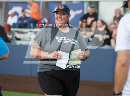 Thumbnail 2 in Sachse vs. Rockwall (UIL 6A Softball Bi-District) photogallery.