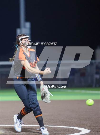 Thumbnail 3 in Sachse vs. Rockwall (UIL 6A Softball Bi-District) photogallery.