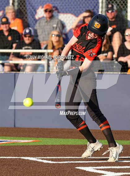 Thumbnail 2 in Sachse vs. Rockwall (UIL 6A Softball Bi-District) photogallery.