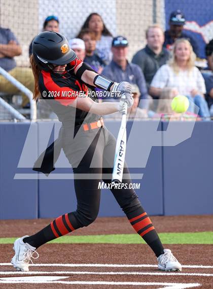 Thumbnail 1 in Sachse vs. Rockwall (UIL 6A Softball Bi-District) photogallery.