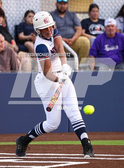 Thumbnail 1 in Sachse vs. Rockwall (UIL 6A Softball Bi-District) photogallery.