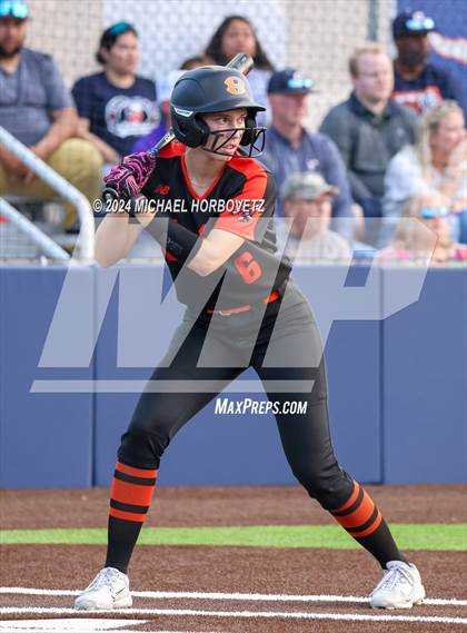 Thumbnail 3 in Sachse vs. Rockwall (UIL 6A Softball Bi-District) photogallery.