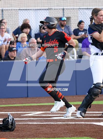 Thumbnail 1 in Sachse vs. Rockwall (UIL 6A Softball Bi-District) photogallery.