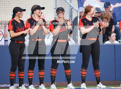 Thumbnail 1 in Sachse vs. Rockwall (UIL 6A Softball Bi-District) photogallery.