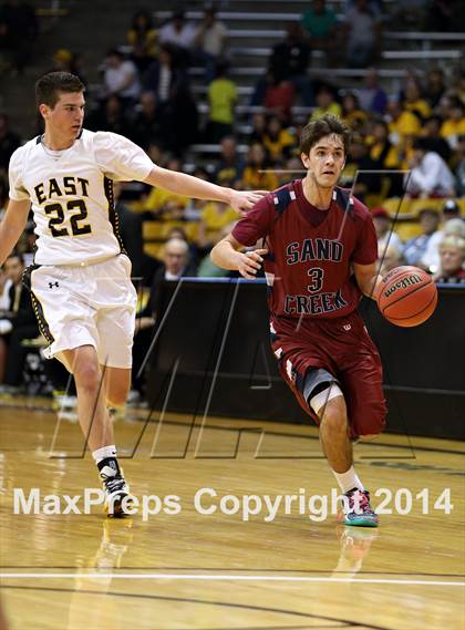 Thumbnail 1 in Pueblo East vs. Sand Creek (CHSAA 4A Semifinal) photogallery.