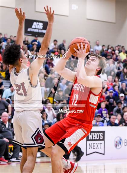 Thumbnail 2 in Mater Dei vs Perry (Hoophall West Tournament)  photogallery.