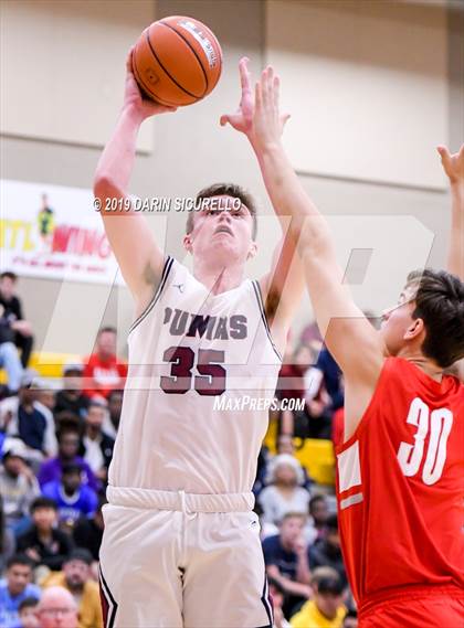 Thumbnail 1 in Mater Dei vs Perry (Hoophall West Tournament)  photogallery.