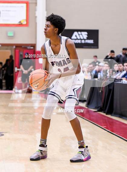 Thumbnail 1 in Mater Dei vs Perry (Hoophall West Tournament)  photogallery.