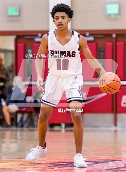 Thumbnail 1 in Mater Dei vs Perry (Hoophall West Tournament)  photogallery.