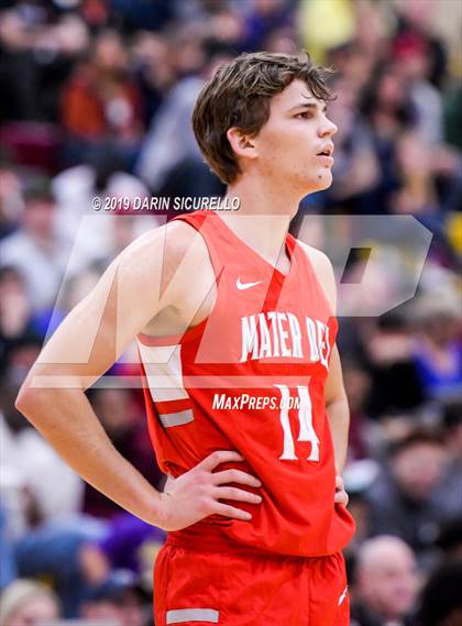 Thumbnail 2 in Mater Dei vs Perry (Hoophall West Tournament)  photogallery.