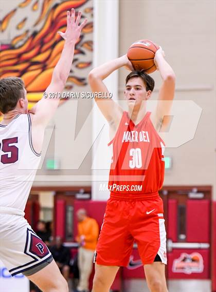 Thumbnail 3 in Mater Dei vs Perry (Hoophall West Tournament)  photogallery.