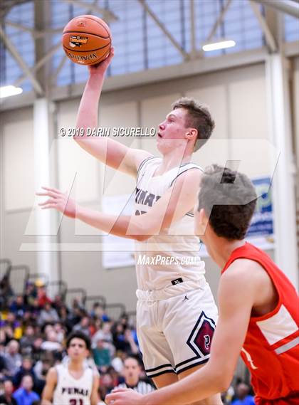 Thumbnail 3 in Mater Dei vs Perry (Hoophall West Tournament)  photogallery.