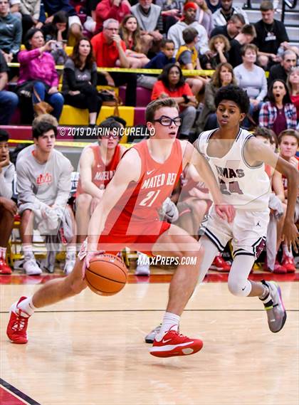 Thumbnail 1 in Mater Dei vs Perry (Hoophall West Tournament)  photogallery.