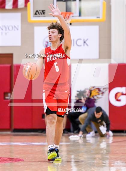 Thumbnail 3 in Mater Dei vs Perry (Hoophall West Tournament)  photogallery.