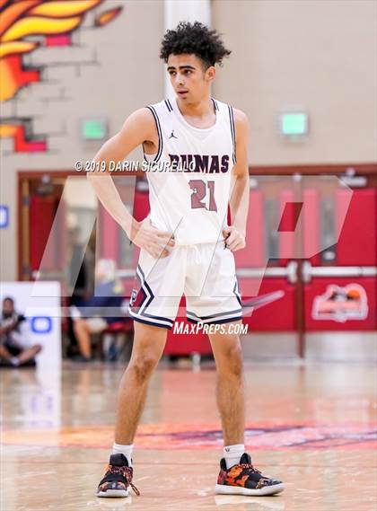 Thumbnail 3 in Mater Dei vs Perry (Hoophall West Tournament)  photogallery.