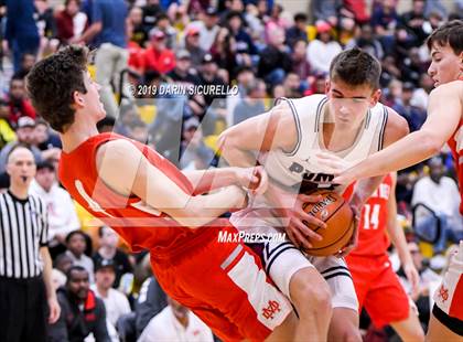 Thumbnail 1 in Mater Dei vs Perry (Hoophall West Tournament)  photogallery.