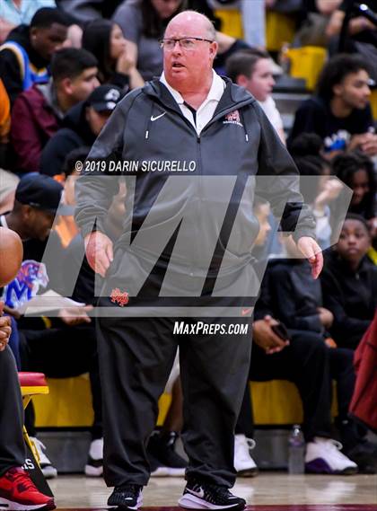 Thumbnail 3 in Mater Dei vs Perry (Hoophall West Tournament)  photogallery.