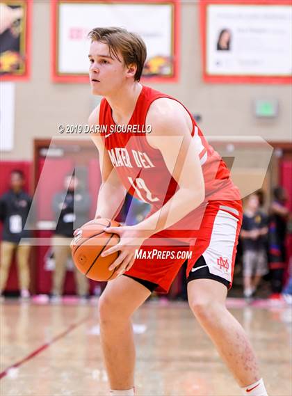 Thumbnail 1 in Mater Dei vs Perry (Hoophall West Tournament)  photogallery.