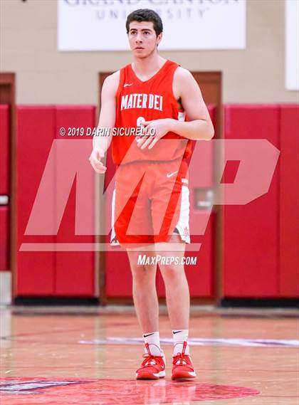 Thumbnail 3 in Mater Dei vs Perry (Hoophall West Tournament)  photogallery.