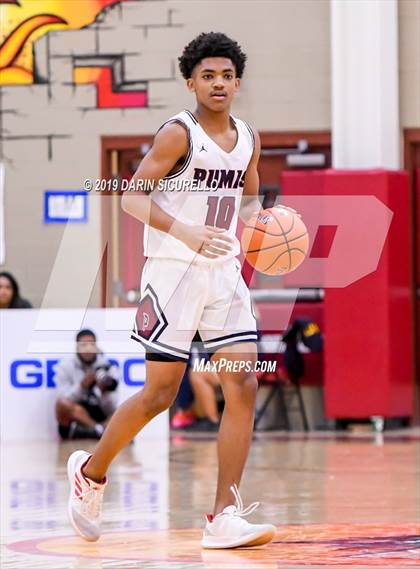 Thumbnail 2 in Mater Dei vs Perry (Hoophall West Tournament)  photogallery.
