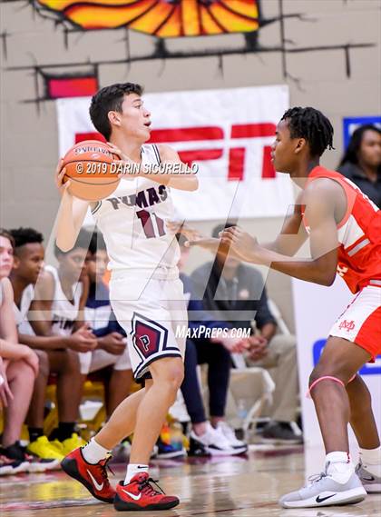 Thumbnail 3 in Mater Dei vs Perry (Hoophall West Tournament)  photogallery.