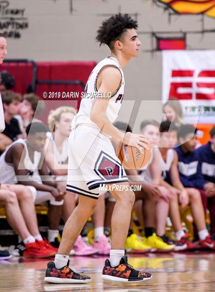 Thumbnail 2 in Mater Dei vs Perry (Hoophall West Tournament)  photogallery.