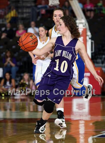 Thumbnail 1 in Brock vs. San Saba (UIL 2A Semifinal) photogallery.
