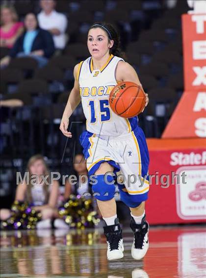 Thumbnail 1 in Brock vs. San Saba (UIL 2A Semifinal) photogallery.