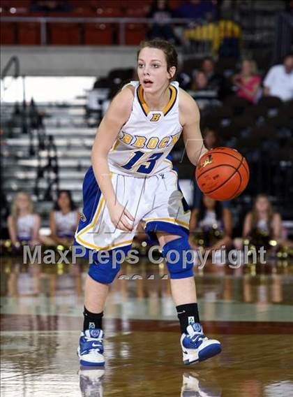 Thumbnail 2 in Brock vs. San Saba (UIL 2A Semifinal) photogallery.