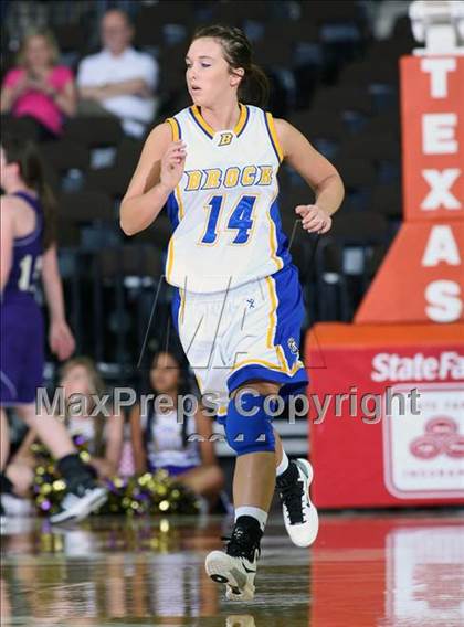 Thumbnail 1 in Brock vs. San Saba (UIL 2A Semifinal) photogallery.