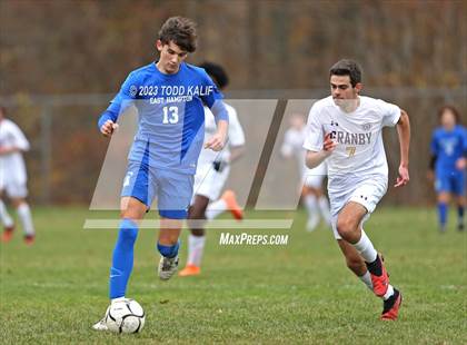 Thumbnail 2 in Granby Memorial vs East Hampton (CIAC Class S Second Round) photogallery.