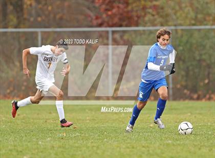Thumbnail 3 in Granby Memorial vs East Hampton (CIAC Class S Second Round) photogallery.