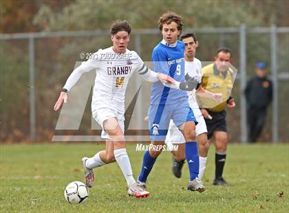 Thumbnail 3 in Granby Memorial vs East Hampton (CIAC Class S Second Round) photogallery.
