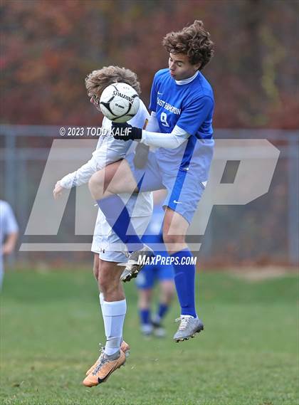 Thumbnail 1 in Granby Memorial vs East Hampton (CIAC Class S Second Round) photogallery.
