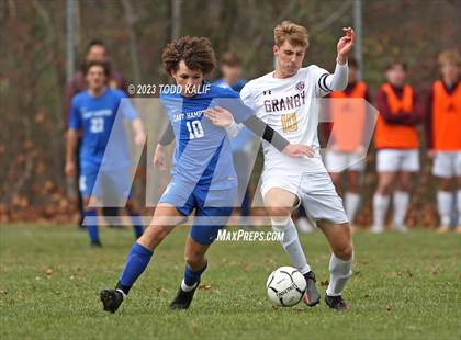 Thumbnail 1 in Granby Memorial vs East Hampton (CIAC Class S Second Round) photogallery.
