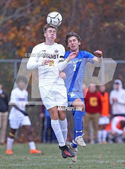 Thumbnail 2 in Granby Memorial vs East Hampton (CIAC Class S Second Round) photogallery.