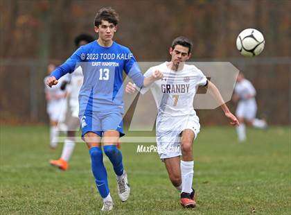 Thumbnail 3 in Granby Memorial vs East Hampton (CIAC Class S Second Round) photogallery.