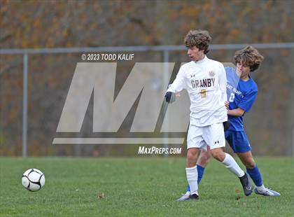 Thumbnail 2 in Granby Memorial vs East Hampton (CIAC Class S Second Round) photogallery.