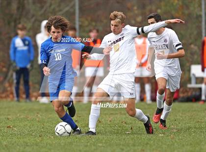 Thumbnail 1 in Granby Memorial vs East Hampton (CIAC Class S Second Round) photogallery.
