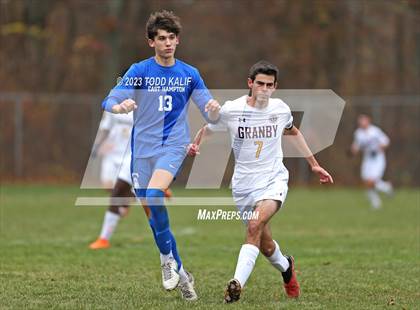 Thumbnail 1 in Granby Memorial vs East Hampton (CIAC Class S Second Round) photogallery.
