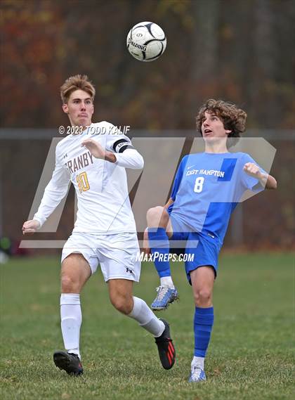 Thumbnail 2 in Granby Memorial vs East Hampton (CIAC Class S Second Round) photogallery.