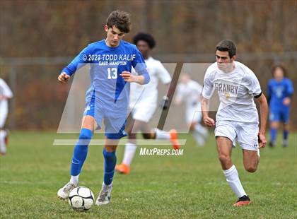 Thumbnail 1 in Granby Memorial vs East Hampton (CIAC Class S Second Round) photogallery.