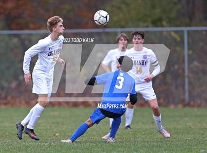 Thumbnail 2 in Granby Memorial vs East Hampton (CIAC Class S Second Round) photogallery.