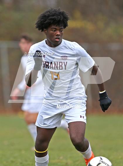 Thumbnail 3 in Granby Memorial vs East Hampton (CIAC Class S Second Round) photogallery.